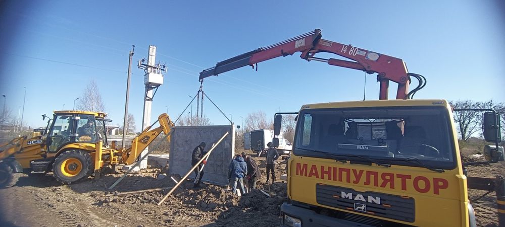 Маніпулятор кран автокран Житомир 24/7