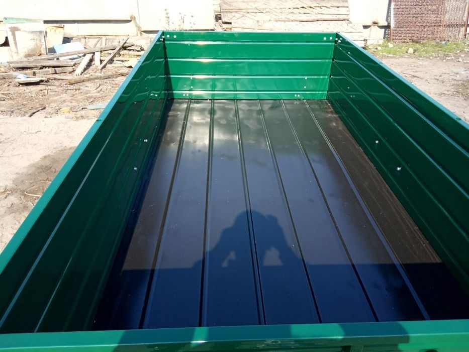 Новий надійний одновісний причіп  Дніпро-21. Завод!