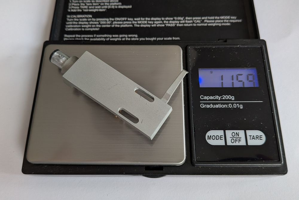 Headshell koszyk gramofonowy Kenwood KP 700 / 800 / 9010 / 1010