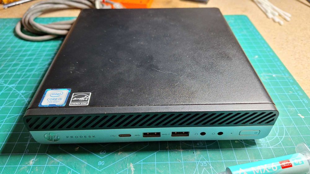 HP ProDesk G3 600 mini i5-7500T 8GB/256GB 2xGbit