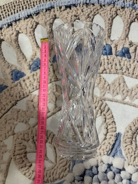 Кришталева ваза срср.