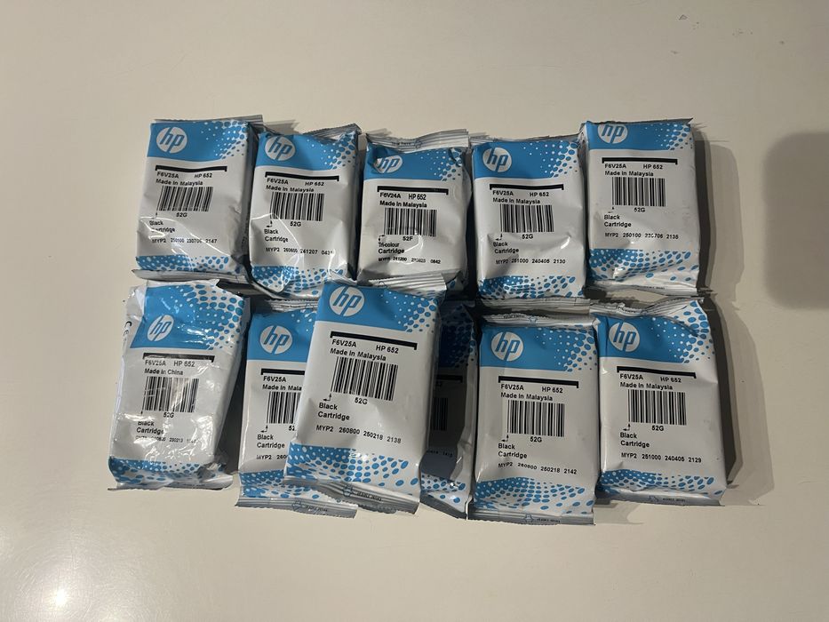 Tusz HP 652 oryginalny