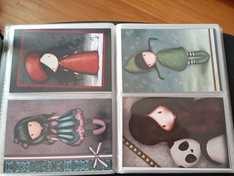 Pasta arquivadora para postais Santoro London