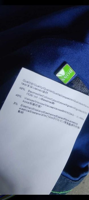 Джинсы (chino Hugo Boss Germany w30 stretch navy.
