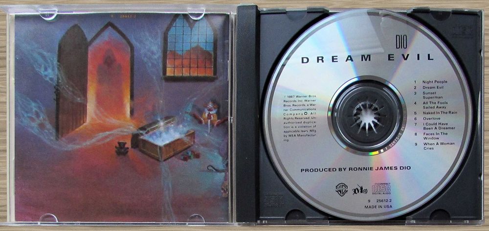 CD Dio - Holy Diver, The Last, Dream Evil, Lock Up The Wolves