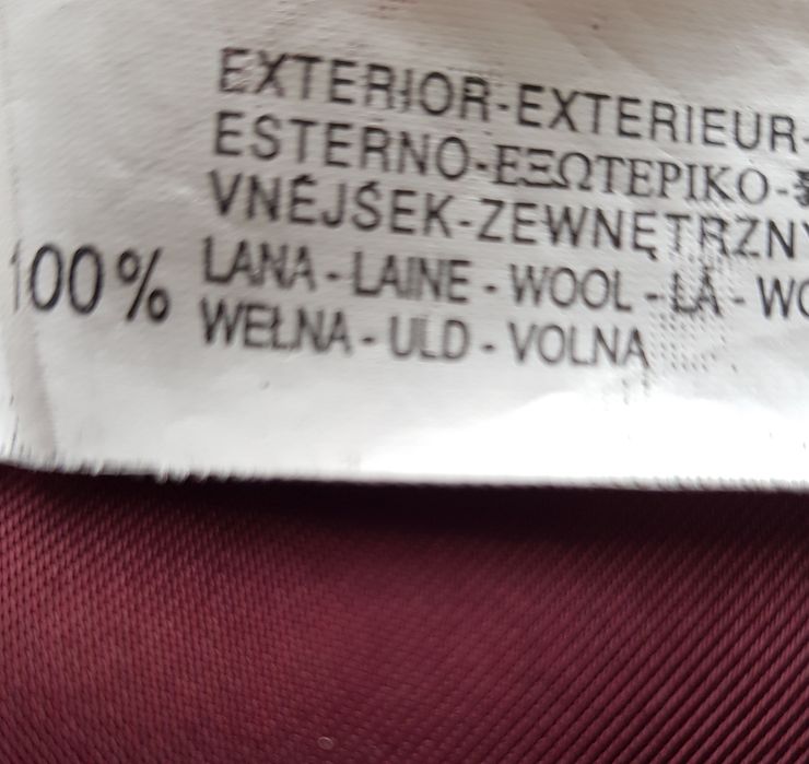 Garnitur ZARA r.56 ciemny grafit, gładki w dotyku