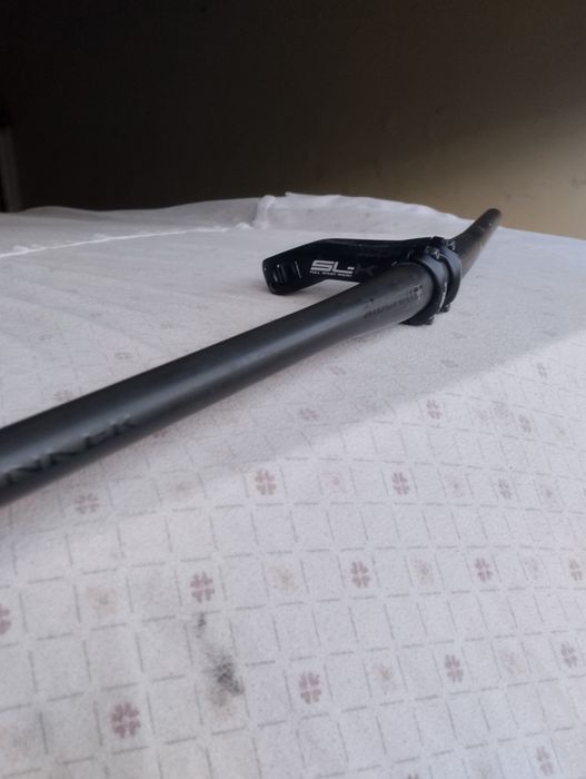 Guiador carbono Alpcross e avanço fsa slr