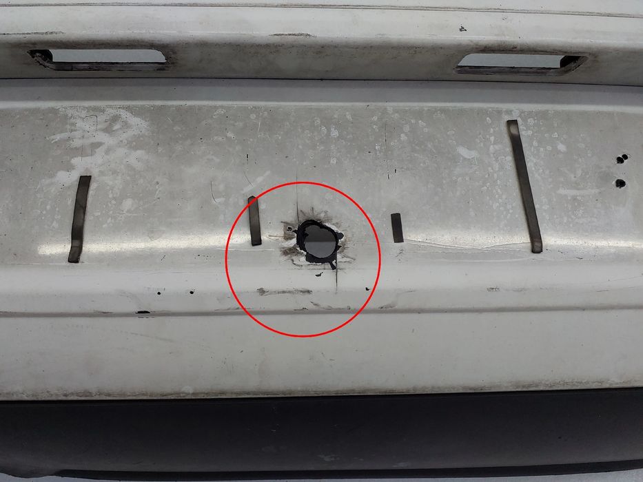Pára-choques trás VOLKSWAGEN Polo (9N)