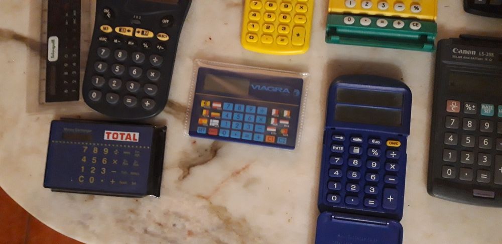Conjunto de Calculadoras Diversas