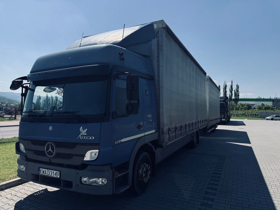 Mercedes-Benz ATEGO 1229  Sprzedam Atego 1229, salon PL, bezwypadkowy, zestaw z przyczepą 2014
