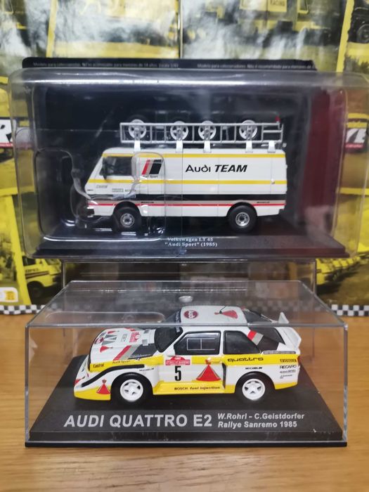 Volkswagen LT 45  + Audi Quattro E2 - Team Audi Sport Rally 1:43