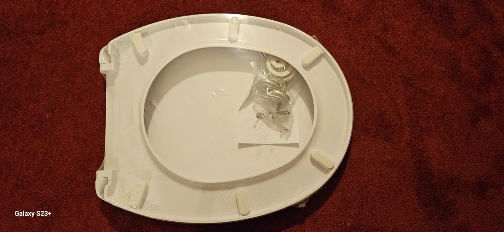 Deska Cersanit antibacterial WC biała nowa Szanowny Kliencie, Dzięk ...