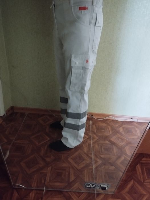 Штани робочі білі