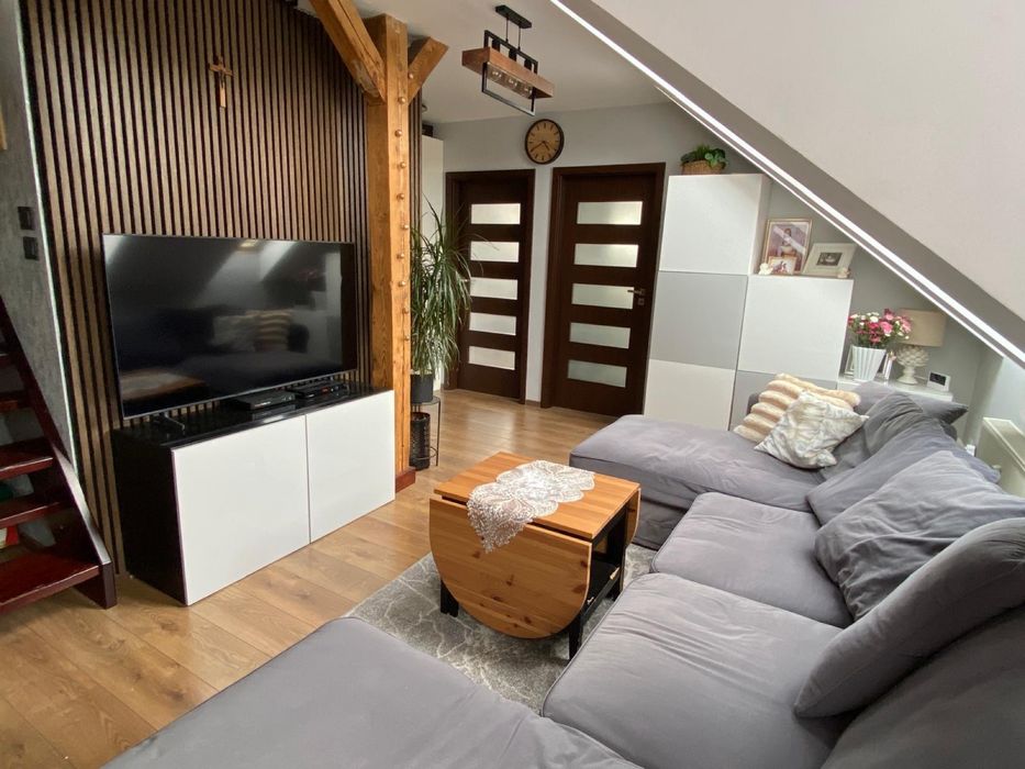 Przestronne mieszkanie dwupoziomowe- 78,39 m² – Nysa, ul. Grodkowska
