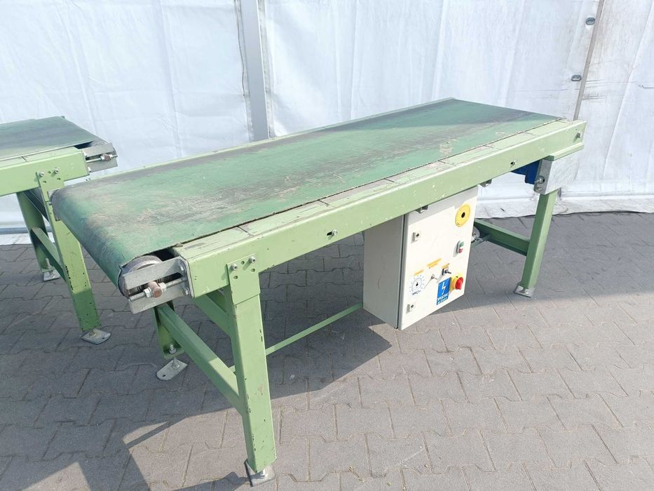 Taśmociąg 200x70cm FALOWNIK przenośnik taśmowy 6 m 12 metrów NORD