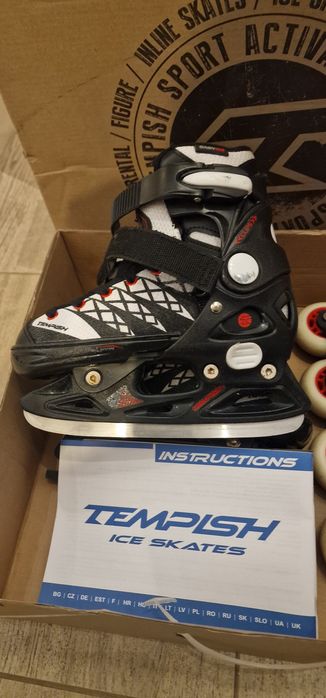 Łyżworolki regulowane Tempish 29-32 chłopięce naostrzone