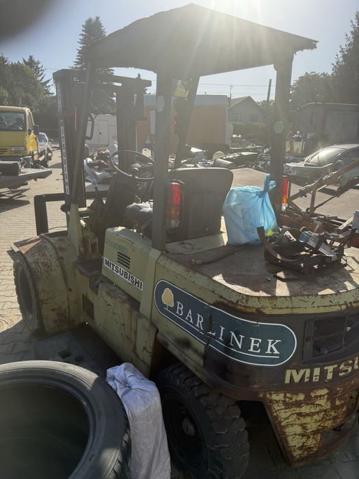Wózek widłowy widlak Mitsubishi MG30 Benzyna + gaz