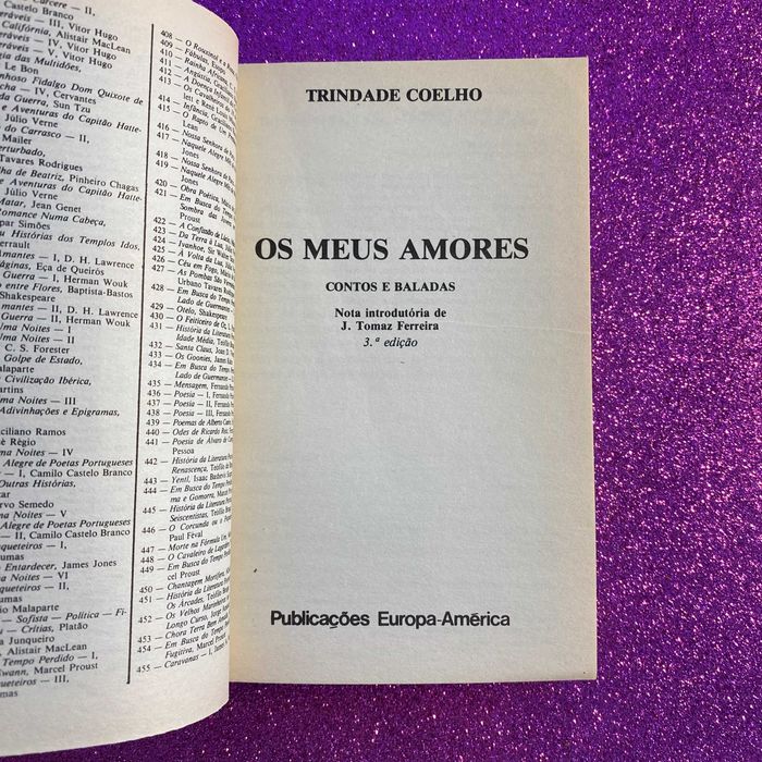 Os meus amores - Contos e baladas Autor: Trindade Coelho