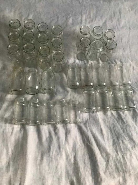Банки стекло разные