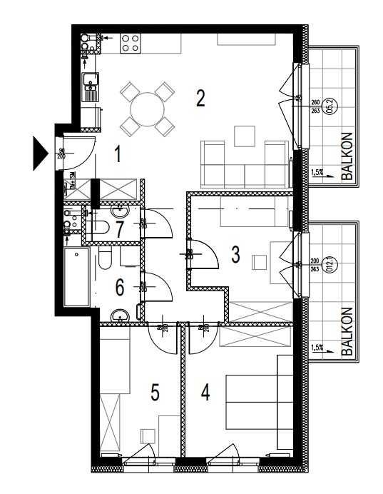 Nowe 4 pokoje -74 m² -Legionowo- Blisko stacji SKM