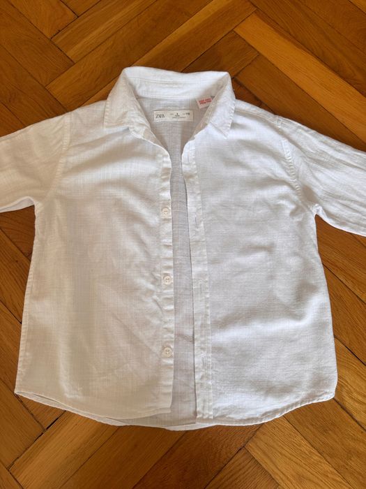 Biała koszula dla chłopca