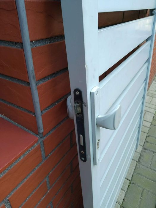 Zestaw ogrodzenie brama furtki aluminium
