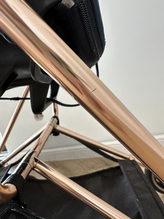 Wózek cybex mios 3.0 rama rose gold 2 tapicerki
