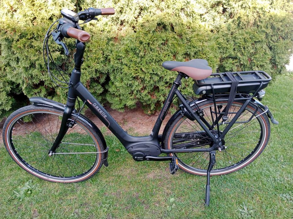 Rower elektryczny Gazella Orange C8. Super Stan niski przebieg