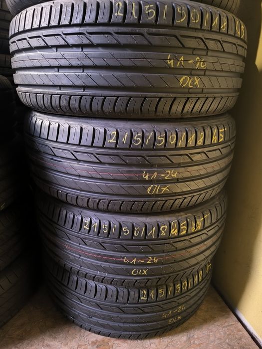 Opony Bridgestone Turanza 215/50/18 komplet nowe