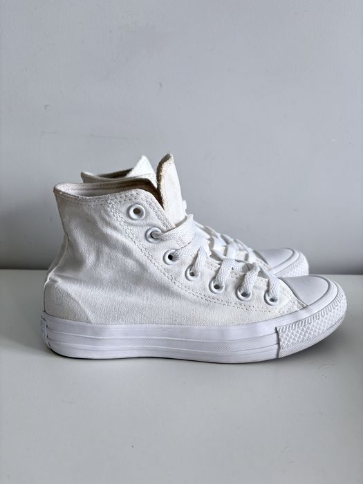 Converse Chuck Taylor All Star Move Białe Trampki Wysokie Uniseks Rozmiar 36