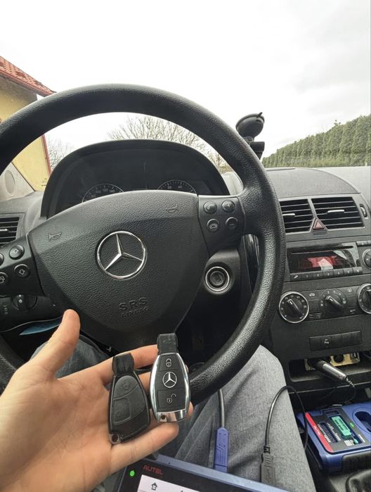 Dorabianie Kluczy Klucz Pilot Mercedes Benz Vito Sprinter A klasa C