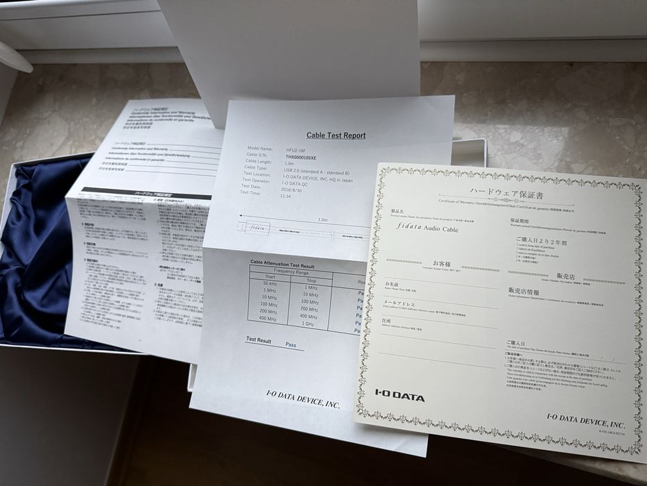 Fidata HFU2 kabel USB 1.0m