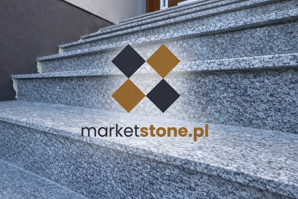 Schody granitowe STOPNICE NA WYMIAR Parapety Kamień naturalny, GRANIT, MARMUR, TRAWERTYN