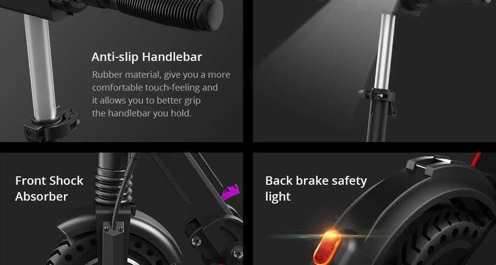 Trotinete Elétrica KUGOO S1 Pro 350W Motor LCD Display