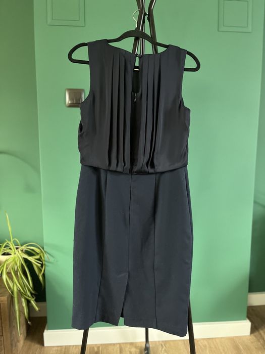 Sukienka NEXT elegancka biuro czarna mała