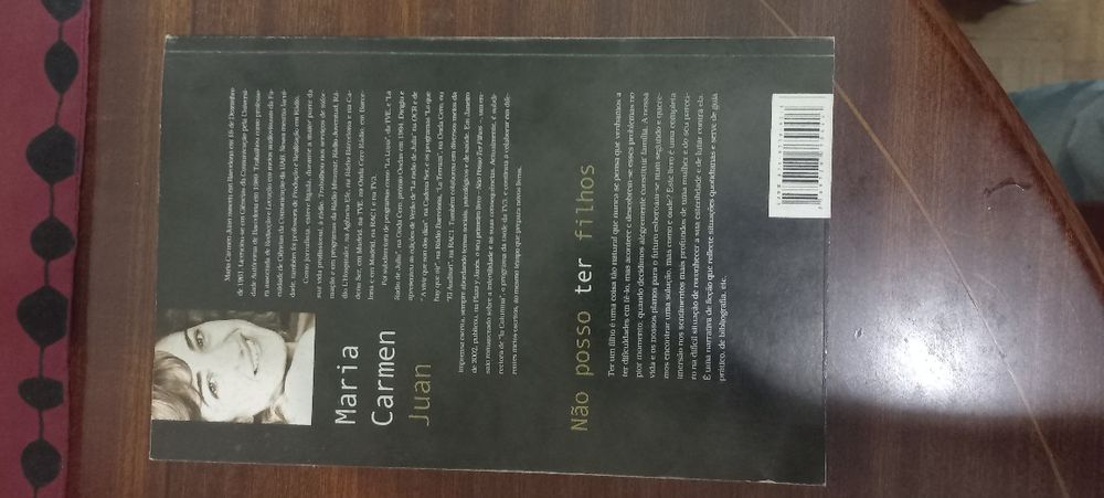 Livro Nao posso ter filhos