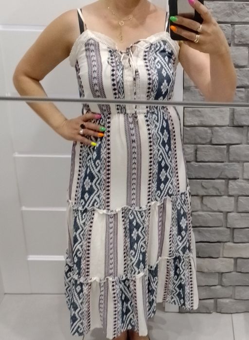 Nowa sukienka boho lato 38