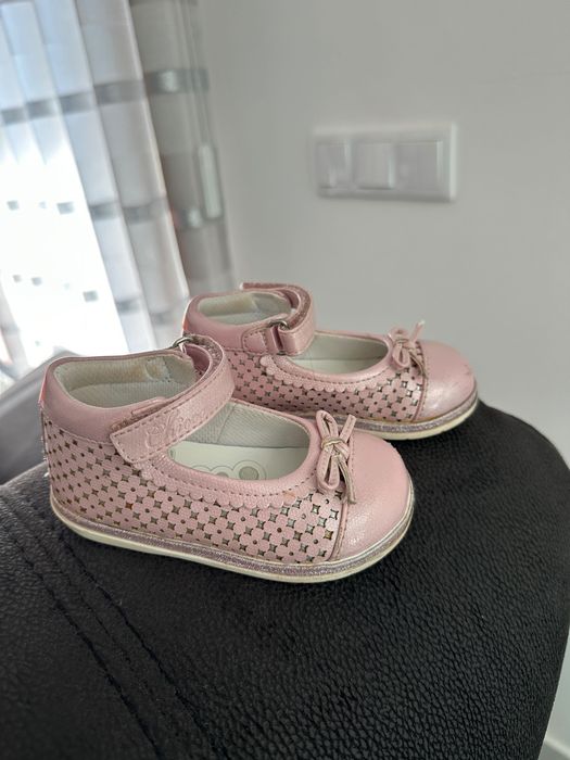 Sapatos Rosa/Prateado Chicco Nº 22