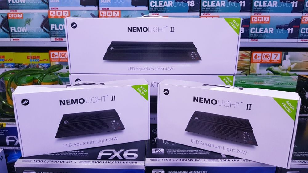 Calha led NemoLight II 48w para aquario