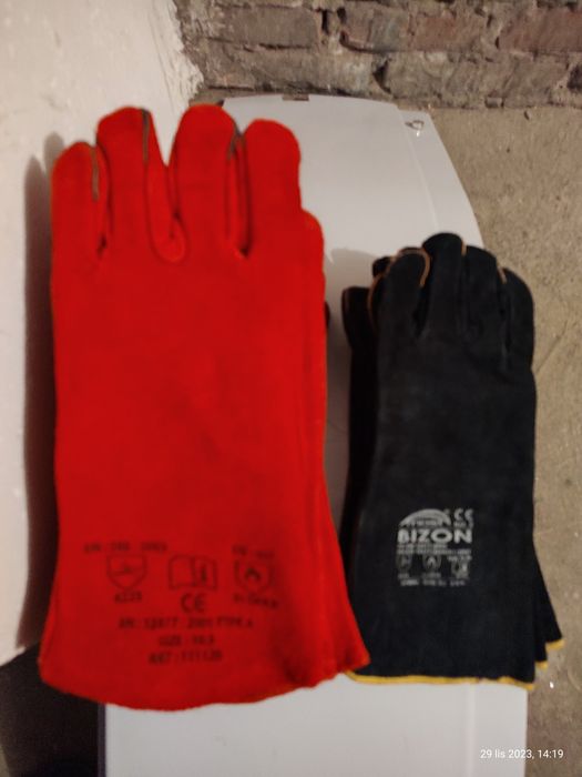 Rękawice spawalnicze