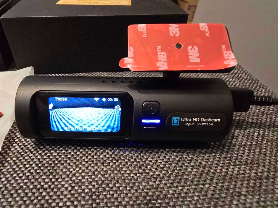 Podofo 2K HD Kamera Samochodowa Nagrywanie w Pętli Sterowanie Aplikacj