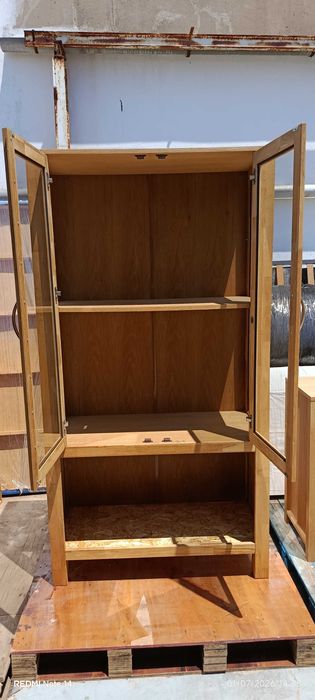 Cama de Casal / Estante / Cómoda (Conjunto)