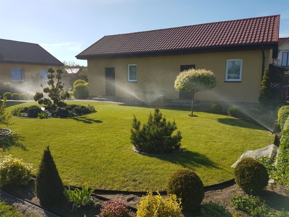 Usługi glebogryzarką separacyjną, trawniki, nawadnianie, trawa z rolki