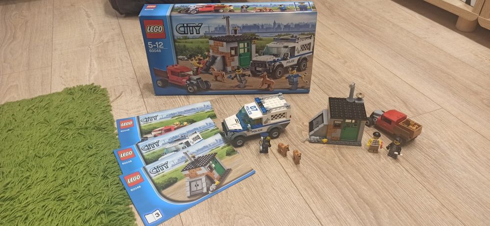 Klocki Lego City 60048 Oddział Policyjny z psem