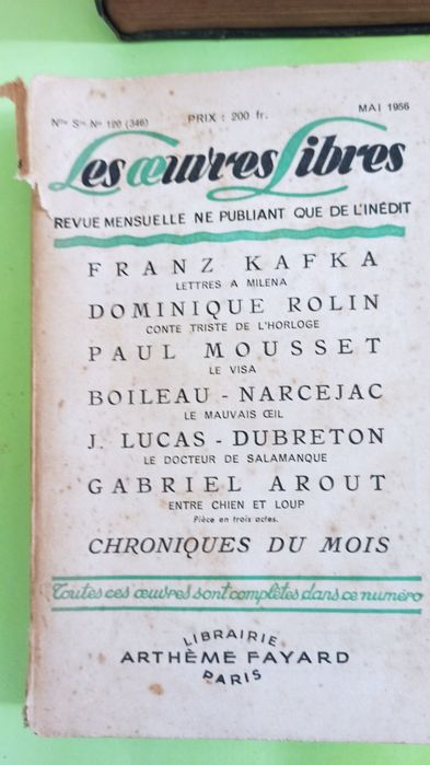 Literatura estrangeira, diversos temas
