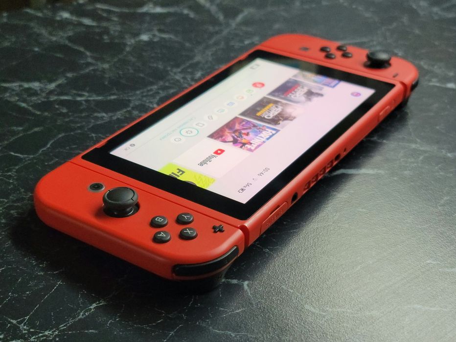 Nintendo Switch Mario Red & Blue Edition V2 32Gb+128Gb
