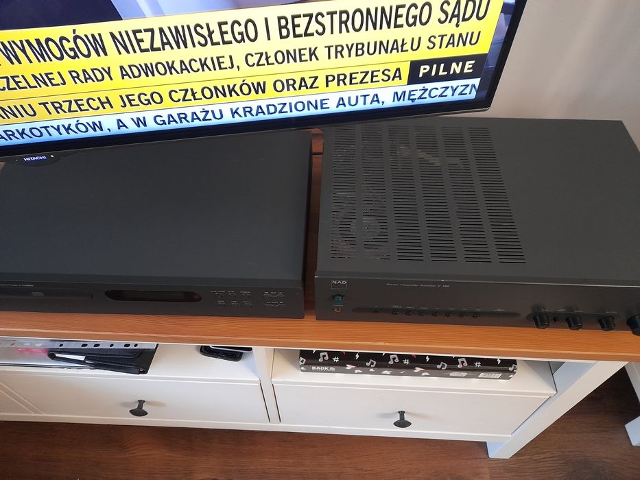 Wzmacniacz NAD C 350  CD NAD C 521 BEE