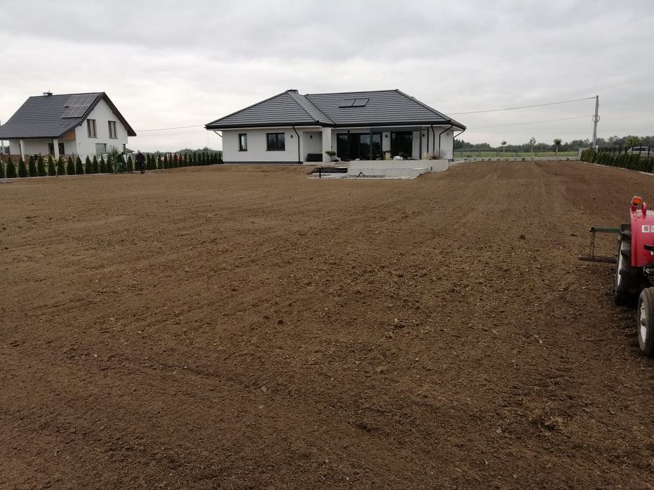 Przygotowanie Terenu pod trawnik, Glebogryzarką separacyjną