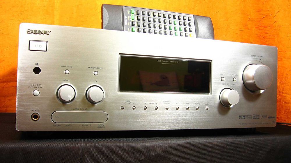 POTĘŻNY SONY str-db790 QS WZMACNIACZ Amplituner z wejściem optycznym