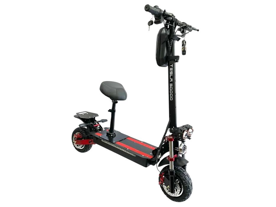 РАКЕТА‼️Потужний Двомоторний Електросамокат TESLA 30000 4000W,24Ah